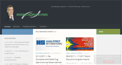 Desktop Screenshot of ordinationstechnik.com