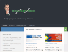 Tablet Screenshot of ordinationstechnik.com